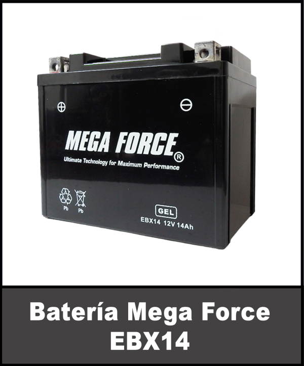 Batería Megaforce EBX4L - Imagen 3