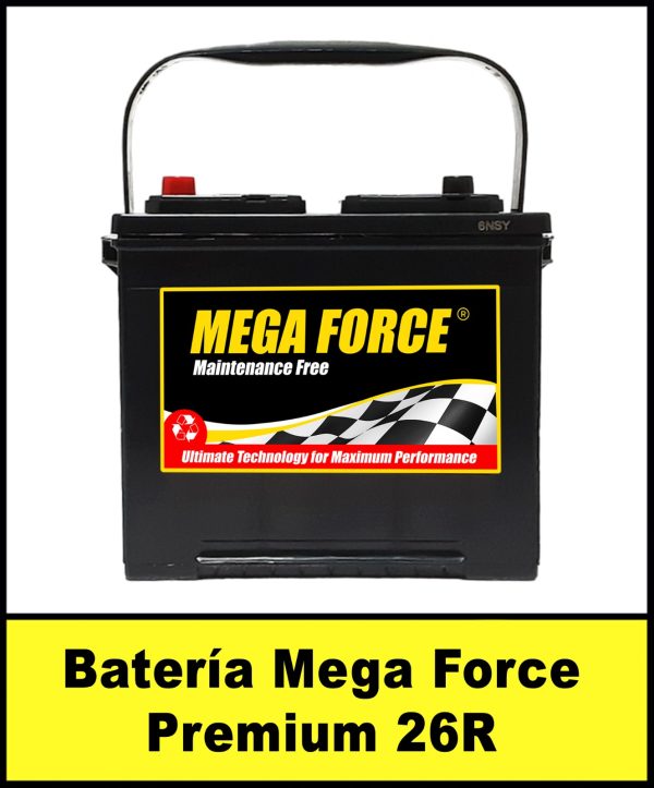 Batería Mega Force Premium 26R