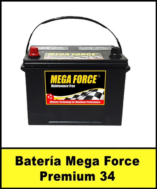 Batería Mega Force Premium 34